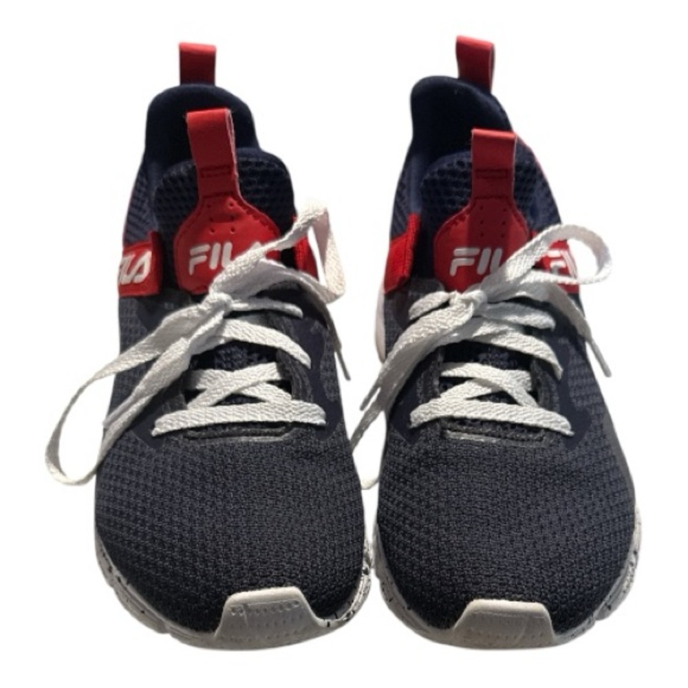 Fila Kids Navy and Red Sneakers size 5 1/2